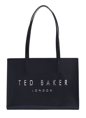 Ted Baker Camiyla Elongated Printed Crinkle Icon Bag Navy