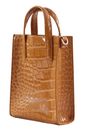 Ted Baker Wenissa Croc Effect Mini Icon Bag Tan