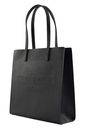 Ted Baker Soocon Crosshatch Icon Bag L Black