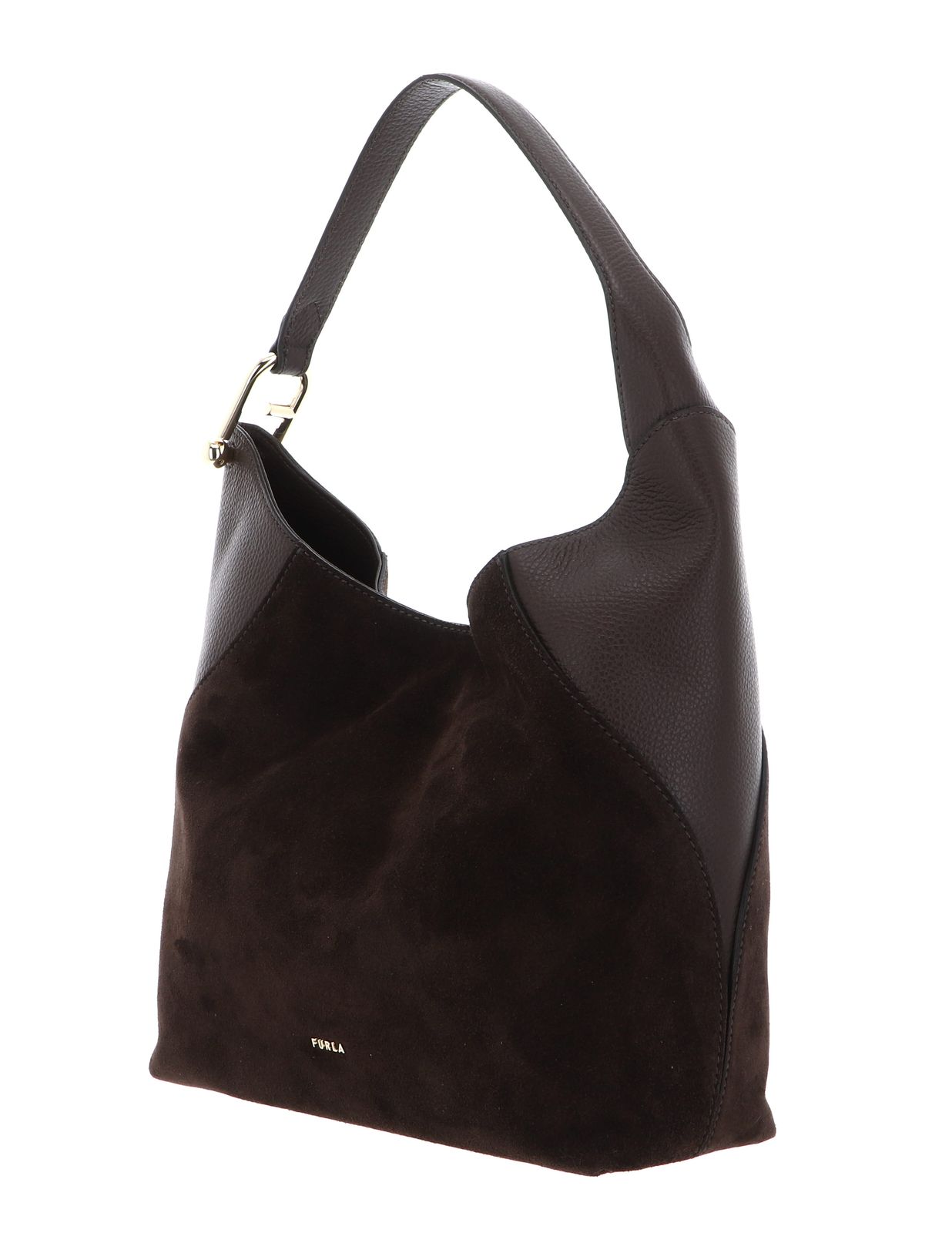 FURLA Lara Hobo Bag M Espresso FURLA Lara Hobo Bag M Espresso