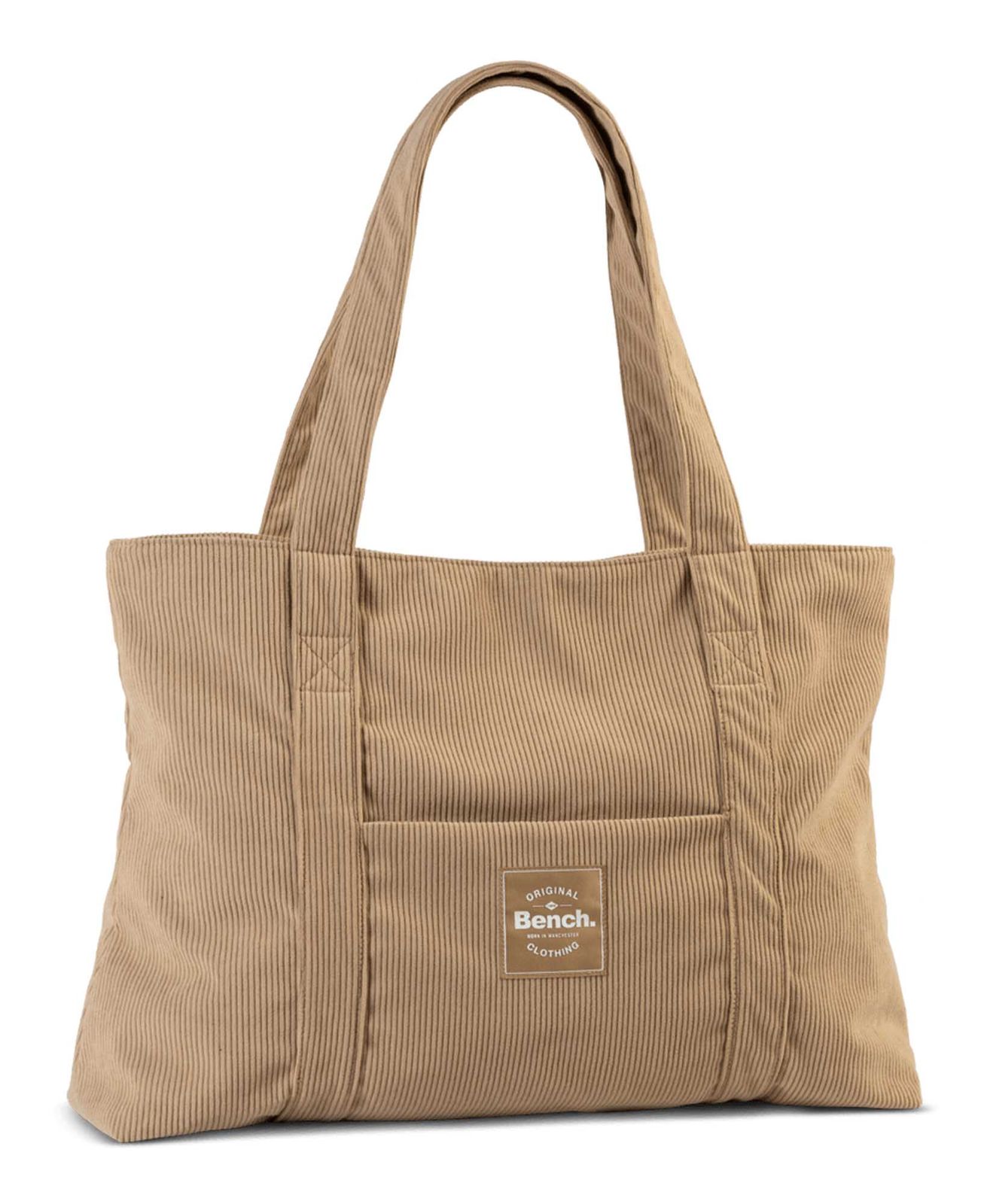 Bench. Cord Shoulder Bag Beige