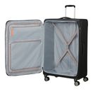 American Tourister Wanderlite Spinner Exp. TSA L Shadow Black