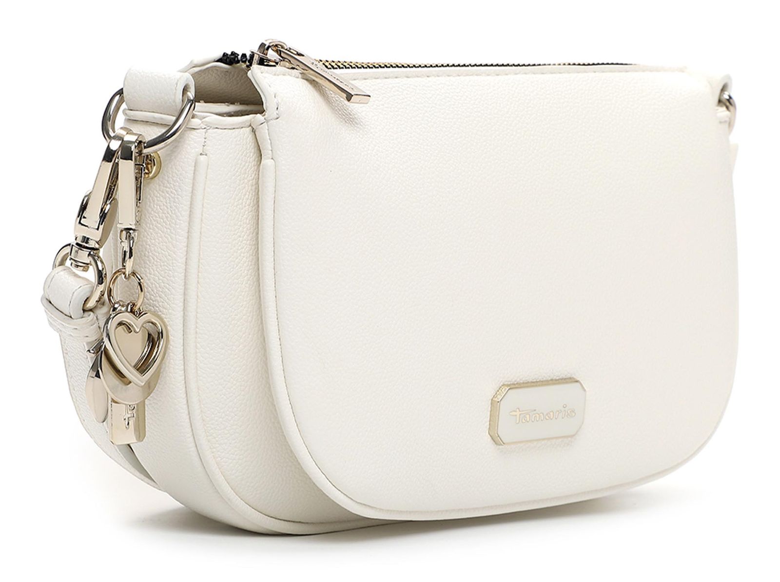 Tamaris TAS Katharina Hand Bag With Zipper S White Tamaris TAS Katharina Hand Bag With Zipper S White