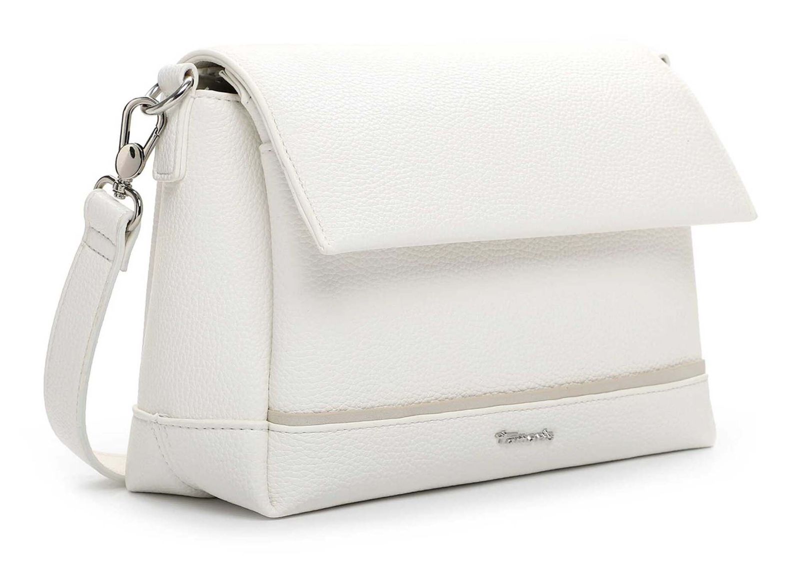 Tamaris TAS Kennia Hand Bag With Flap M White Tamaris TAS Kennia Hand Bag With Flap M White