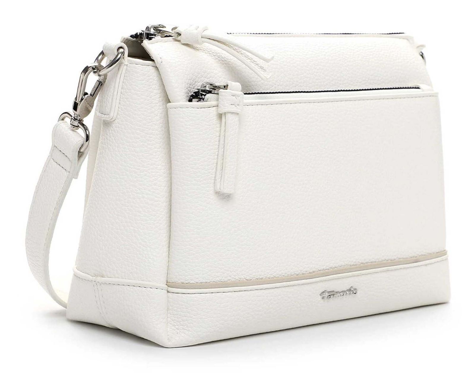 Tamaris TAS Kennia Hand Bag With Zipper M White Tamaris TAS Kennia Hand Bag With Zipper M White