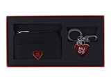 HUGO Gift Set Card Case / Key Holder Black