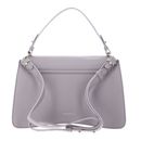 COCCINELLE C-Me Grained Leather Handbag Oyster