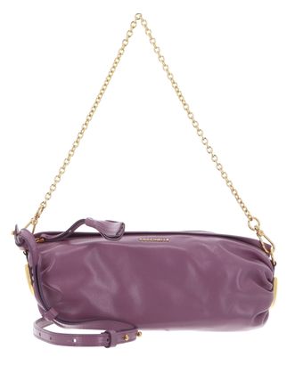 COCCINELLE Roll Shiny Smooth Handbag Leather Jellyfish