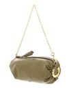 COCCINELLE Roll Shiny Smooth Handbag Leather Seagrass