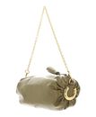COCCINELLE Roll Shiny Smooth Handbag Leather Seagrass