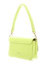 COCCINELLE C-Me Lock Shiny Smooth Handbag Leather Green Glow