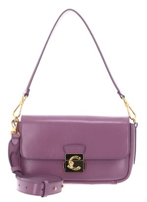 COCCINELLE C-Me Lock Shiny Smooth Handbag Leather Jellyfish