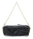 COCCINELLE Roll Shiny Smooth Handbag Leather Noir