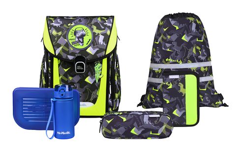 McNeill Primo Schoolbag Set 9-teilig Dinopark McNeill Primo Schoolbag Set 9-teilig Dinopark