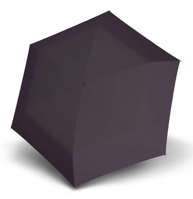 Knirps US.050 Ultra Light Slim Manual Heatshield Fashion Plum / Black Knirps US.050 Ultra Light Slim Manual Heatshield Fashion Plum / Black