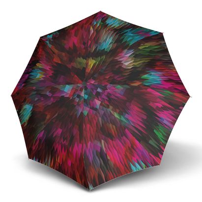 Knirps T.200 Medium Duomatic Fashion Peacock Red