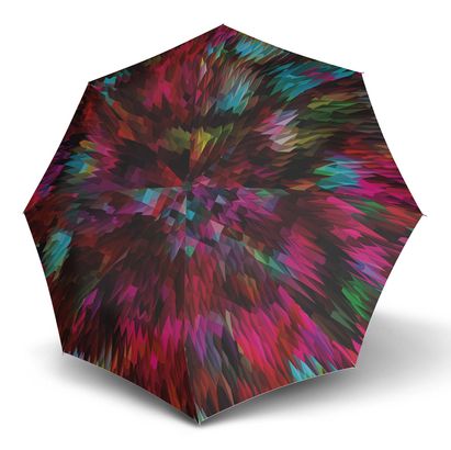 Knirps T.760 Stick Automatic Fashion Peacock Red Knirps T.760 Stick Automatic Fashion Peacock Red