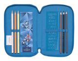 BECKMANN 3-Fold Pencil Case Blue Lightning BECKMANN 3-Fold Pencil Case Blue Lightning