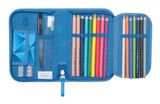 BECKMANN Pencil Case Blue Lightning BECKMANN Pencil Case Blue Lightning