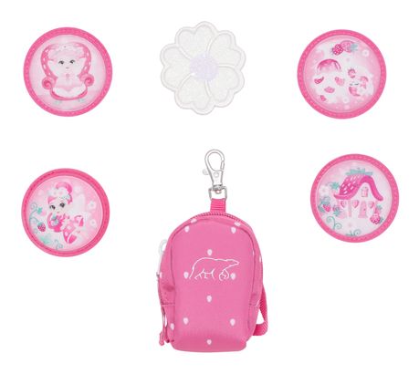 BECKMANN Button Bag Strawberry