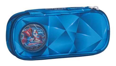 BECKMANN GS Oval Pencil Case Blue Lightning BECKMANN GS Oval Pencil Case Blue Lightning