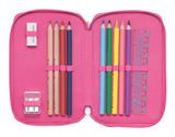 BECKMANN 3-Fold Pencil Case Strawberry BECKMANN 3-Fold Pencil Case Strawberry