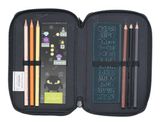 BECKMANN 3-Fold Pencil Case Pixel