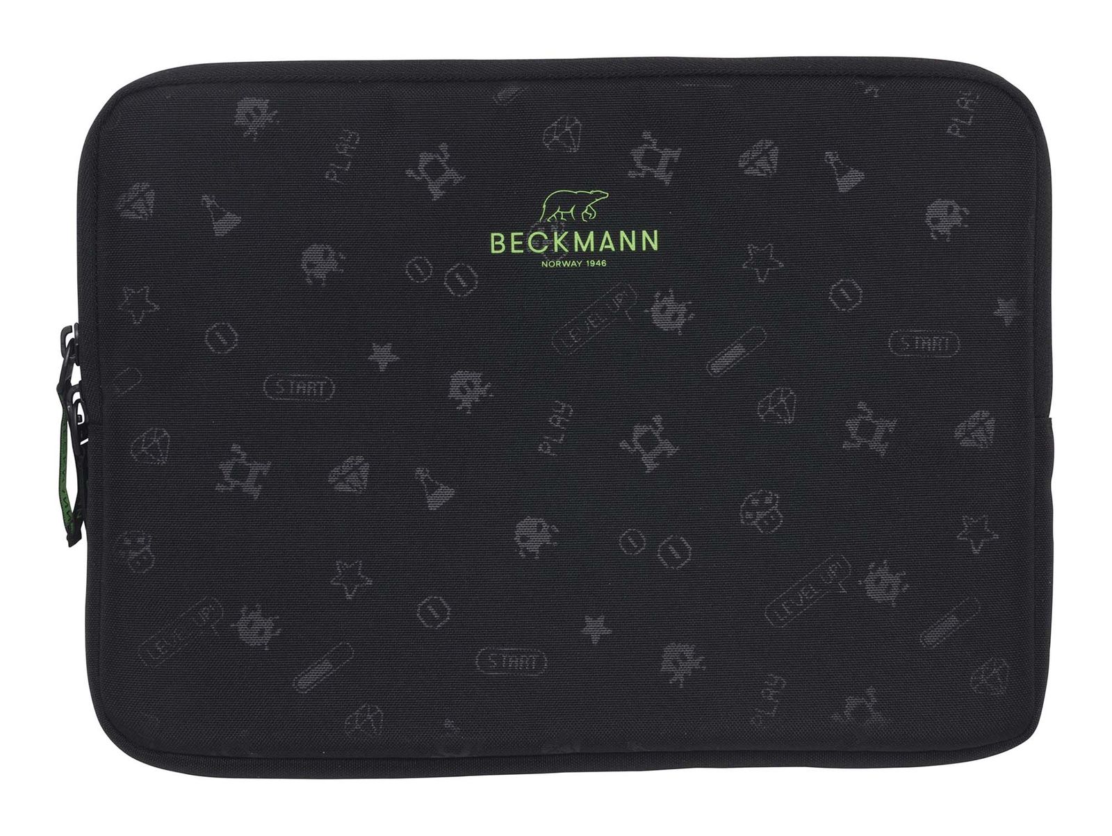 Beckmann Tablet Sleeve Unicorn – Custodia Imbottita Con Cerniera Per Tablet, Azzurro/Lilla/Rosa/Menta