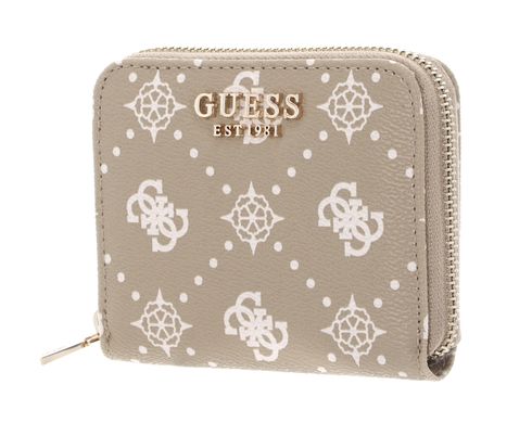 GUESS Carrie Logo SLG Small Zip Around S Biscotti Logo
