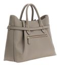 GUESS Yesba Girlfriend Satchel Bag Dark Taupe