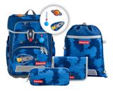 Step by Step Cloud Reflect Schulranzen-Set 5-teilig Rocket Novo