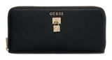 GUESS Yesba SLG Large Zip Around Wallet Black GUESS Yesba SLG Large Zip Around Wallet Black