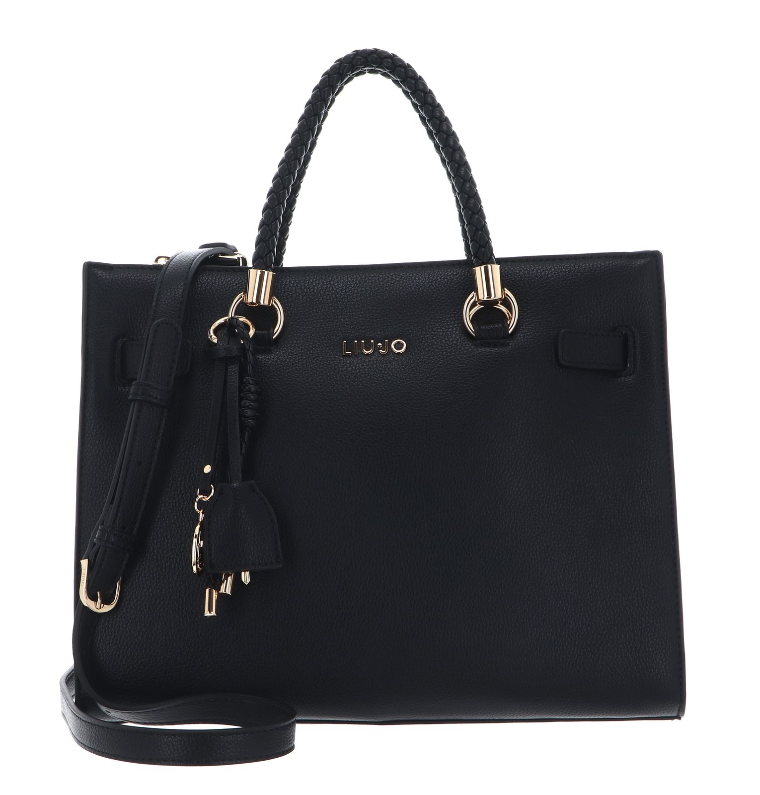 LIU JO Manhattan Satchel Bag S Nero