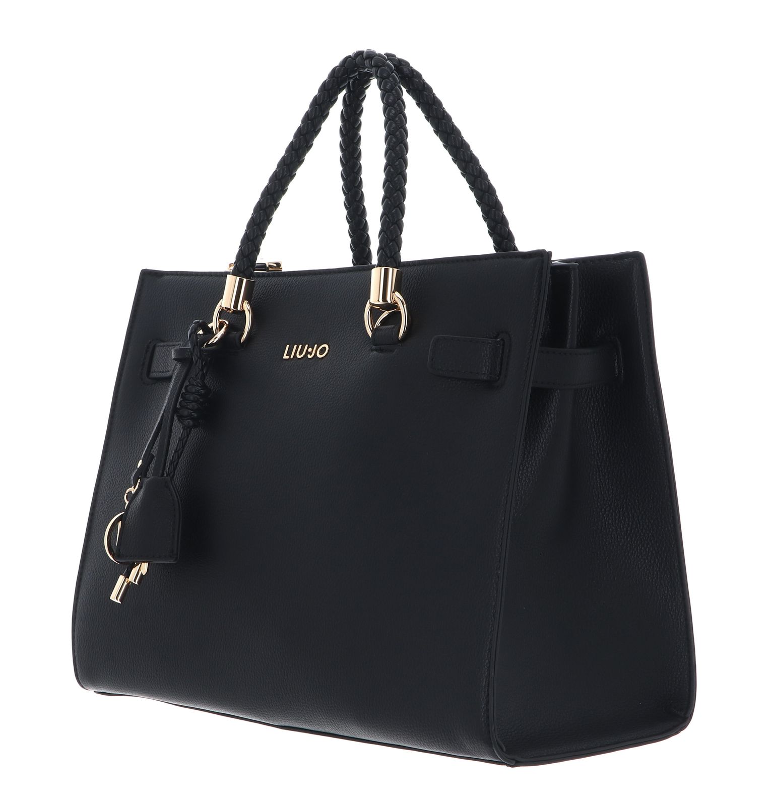 LIU JO Manhattan Satchel Bag S Nero LIU JO Manhattan Satchel Bag S Nero