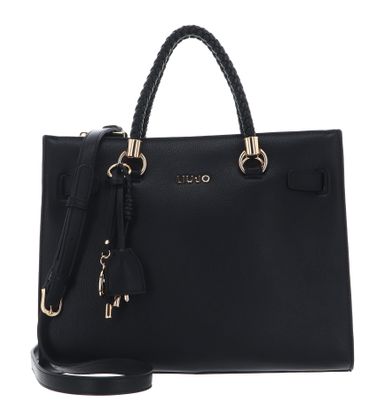 LIU JO Manhattan Satchel Bag S Nero