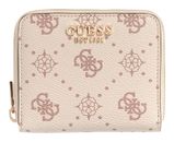 GUESS Carrie Logo SLG Small Zip Around S Vanilla Logo GUESS Carrie Logo SLG Small Zip Around S Vanilla Logo