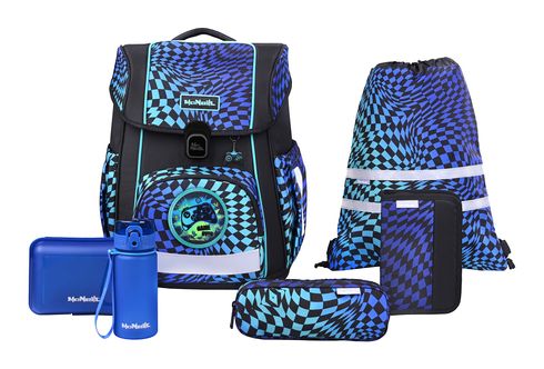 McNeill Bravo Schoolbag Set 9-teilig Gamer
