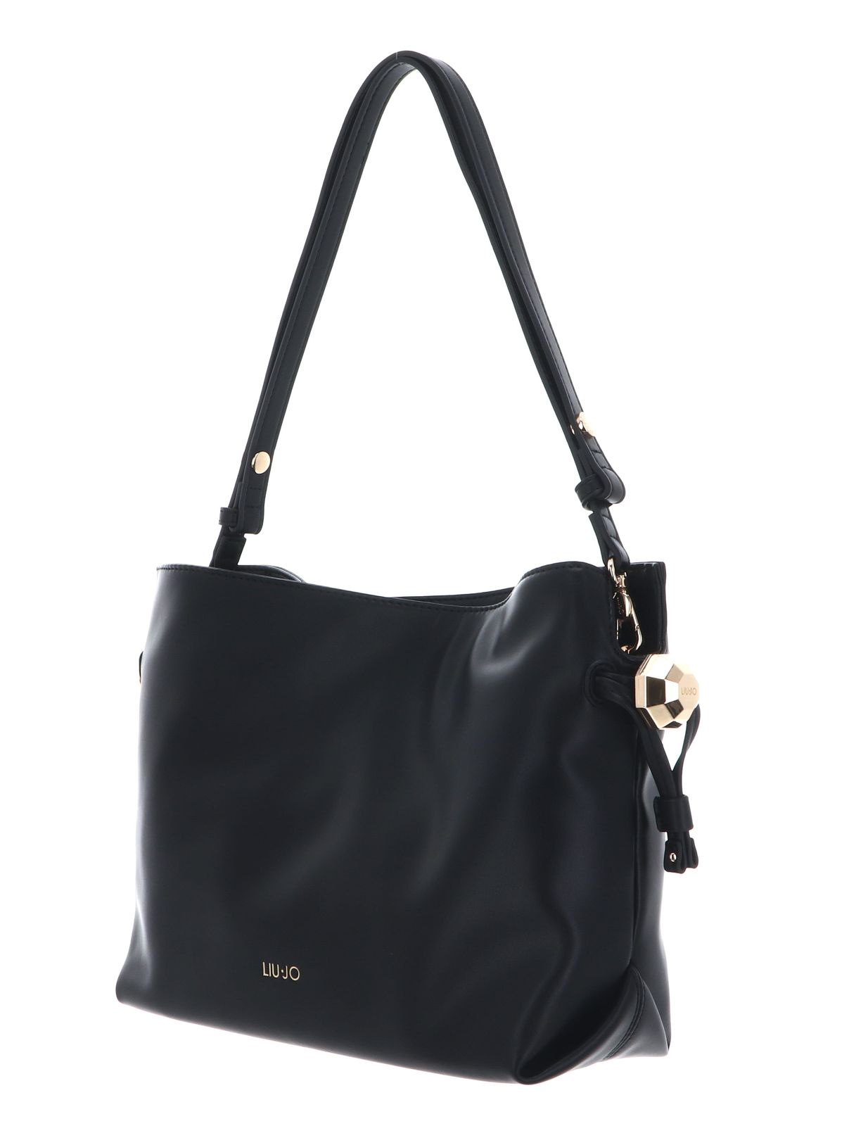 LIU JO Riccy ECS Hobo Bag M Nero LIU JO Riccy ECS Hobo Bag M Nero