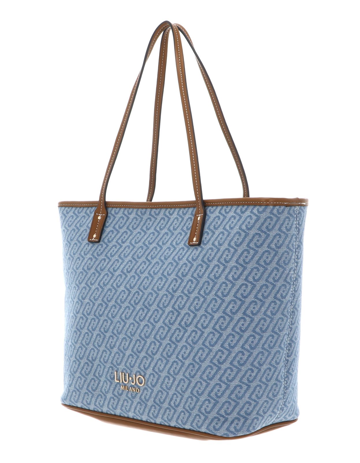 LIU JO Evrim Tote M Dusty Blue LIU JO Evrim Tote M Dusty Blue