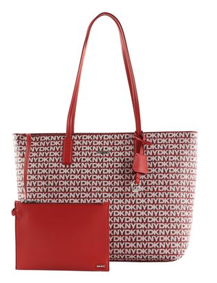 DKNY Saige Tote Bag Bright Red