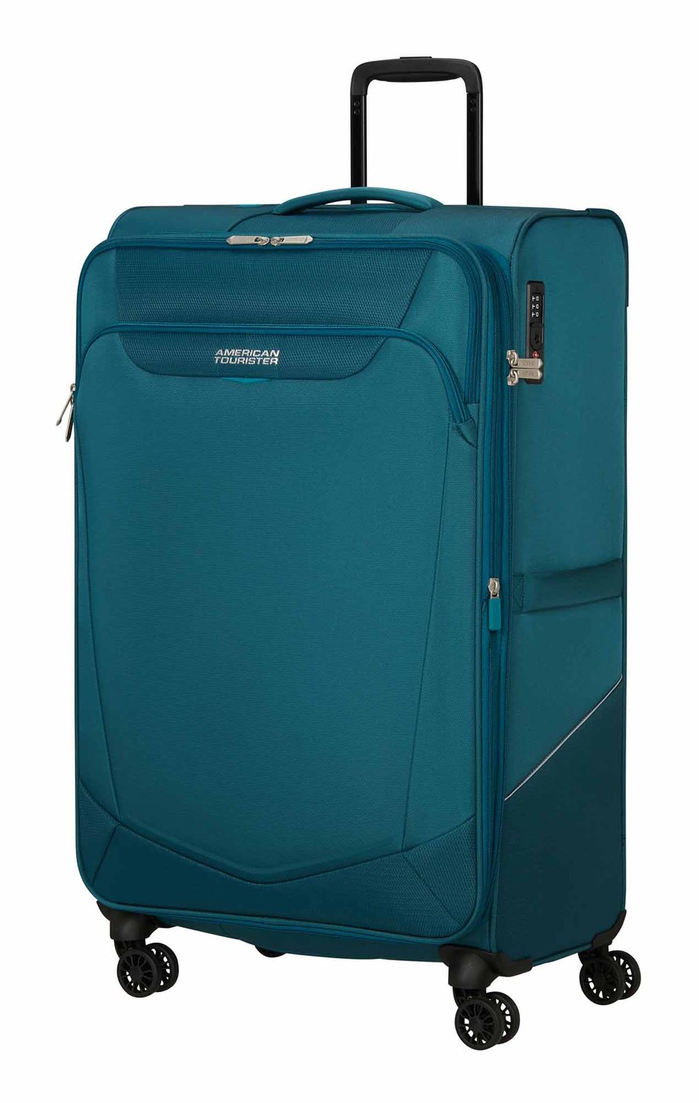 American Tourister Summerride Spinner 80 / 30 EXP TSA Trolley L Totally Teal American Tourister Summerride Spinner 80 / 30 EXP TSA Trolley L Totally Teal