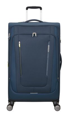American Tourister Wanderlite Spinner Exp. TSA L Dark Navy