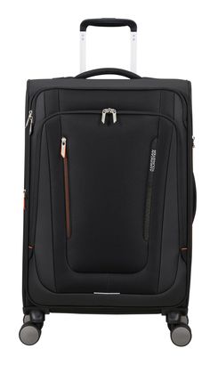 American Tourister Wanderlite Spinner Exp. TSA M Shadow Black