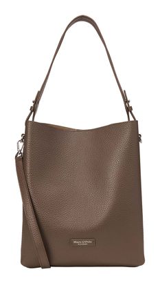 Marc O'Polo Brinja Hobo Bag Faded Brown Marc O'Polo Brinja Hobo Bag Faded Brown