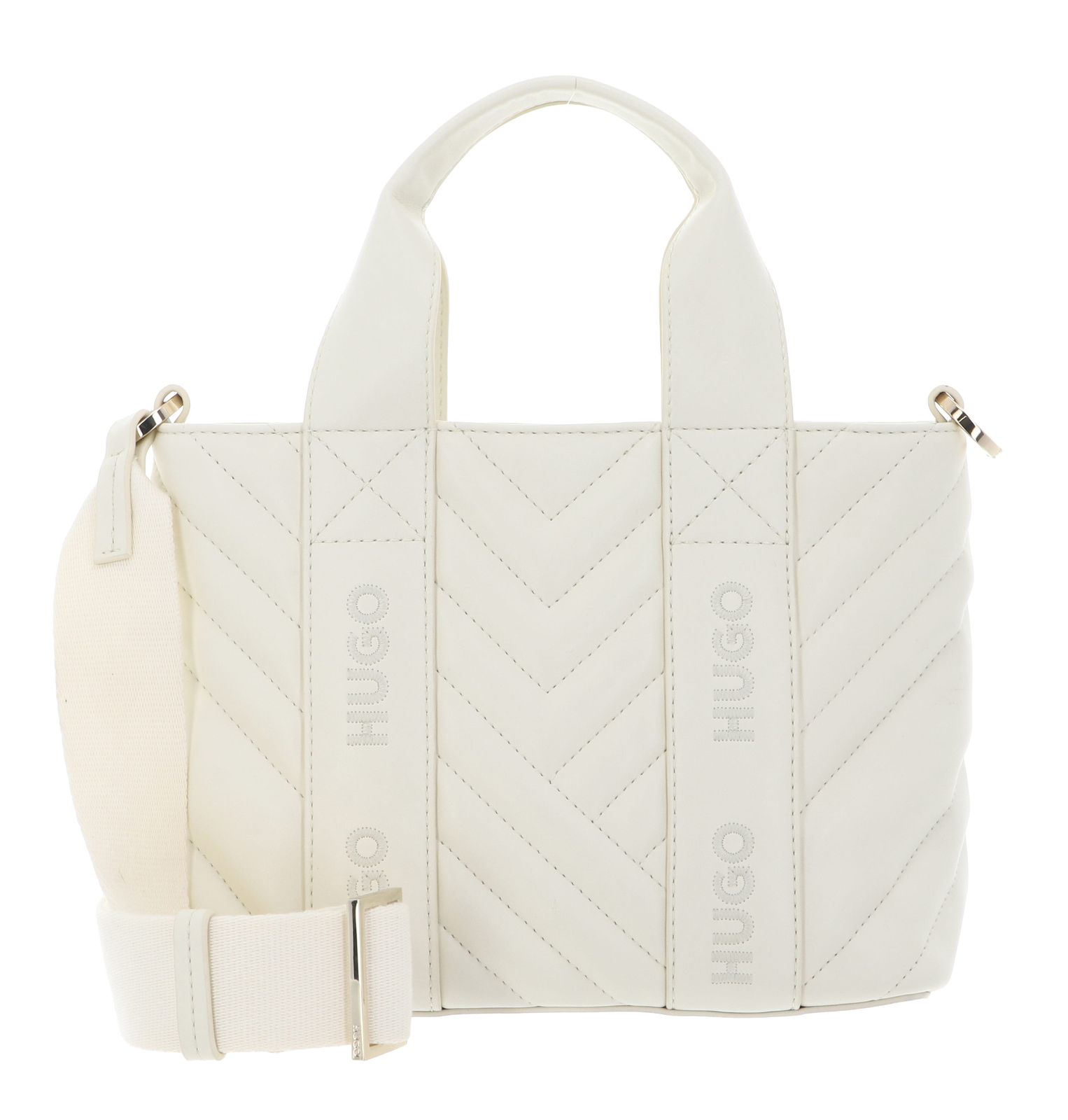 HUGO Becky Mini Tote Open White
