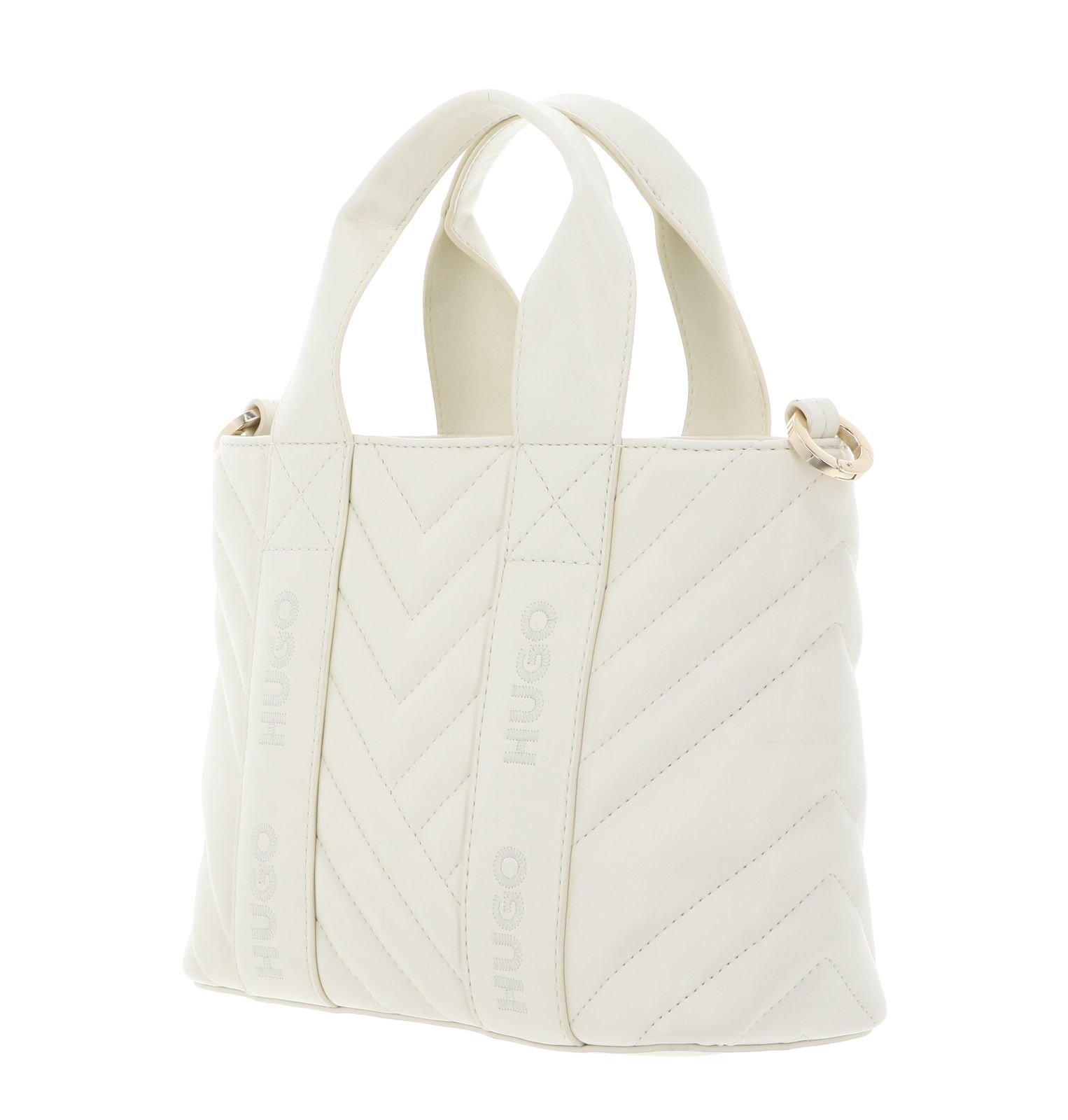 HUGO Becky Mini Tote Open White HUGO Becky Mini Tote Open White