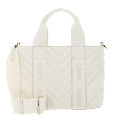 HUGO Becky Mini Tote Open White HUGO Becky Mini Tote Open White