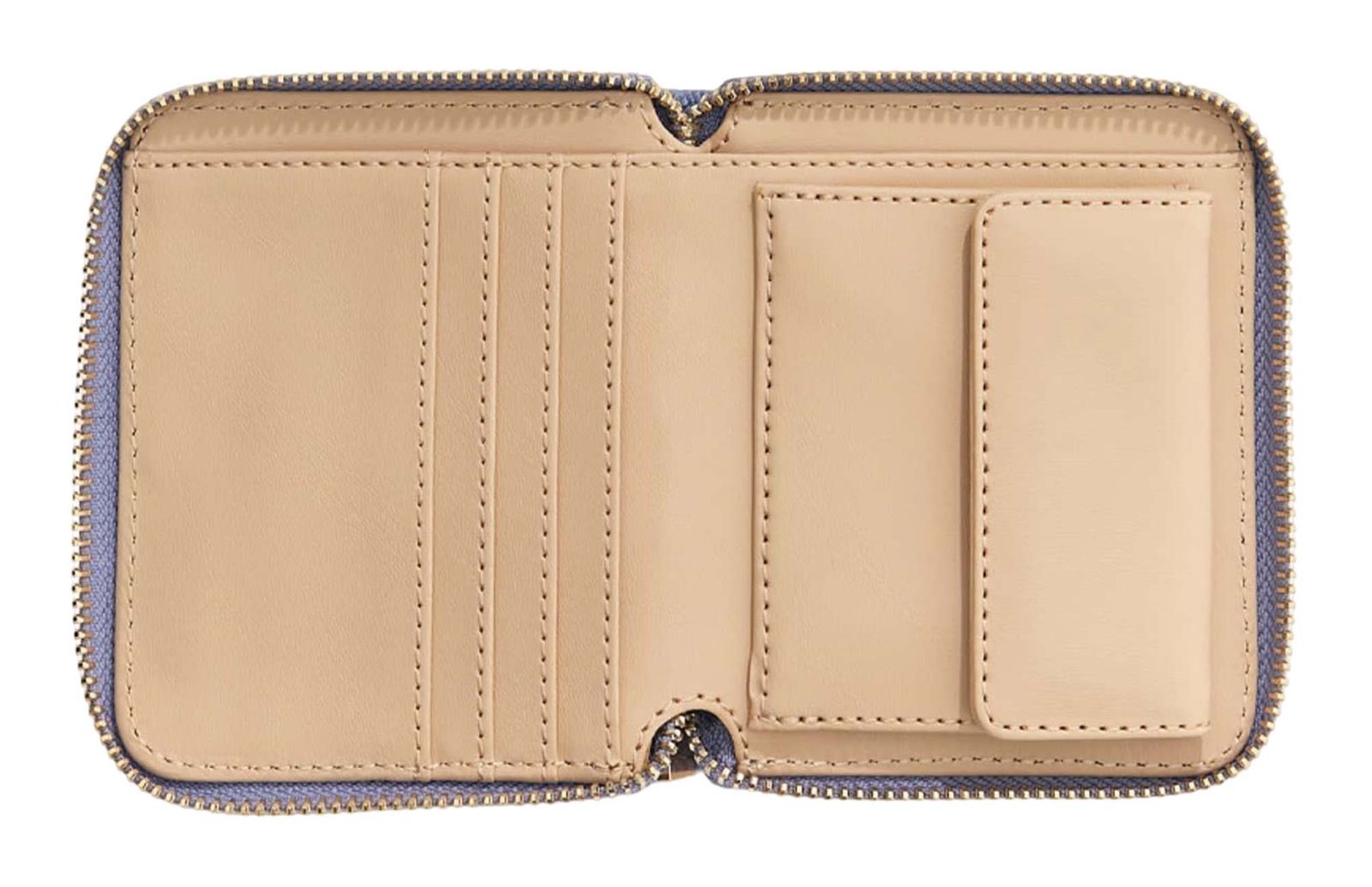 GUESS Laurel II SLG Small Zip Around Wallet S Grey Blue GUESS Laurel II SLG Small Zip Around Wallet S Grey Blue