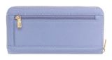 GUESS Laurel II Large Zip Around Wallet L Grey Blue GUESS Laurel II Large Zip Around Wallet L Grey Blue