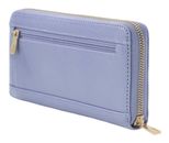 GUESS Laurel II Large Zip Around Wallet L Grey Blue GUESS Laurel II Large Zip Around Wallet L Grey Blue